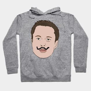 Elon Muskstache Hoodie